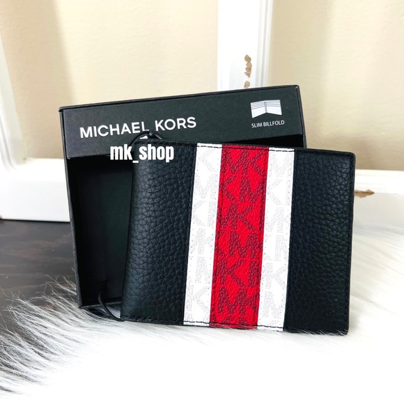 Michael Kors Hudson Men’s Slim Billfold Wallet - Picture 2 of 13